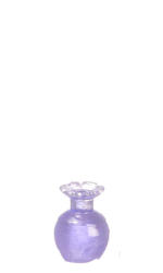 Dollhouse Miniature Purple Flower Top Bottles