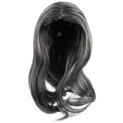 Antina's Long Grey Middle Part Doll Wig