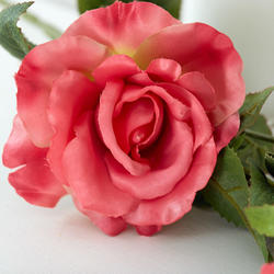 Pink Artificial Rose Stem