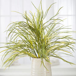 Artificial Angel Hair Ornamental Grass Bush - Artificial Greenery - Florals  - Craft Supplies - Factory Direct Craft