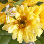 Yellow Artificial Gerbera Daisy Bundle