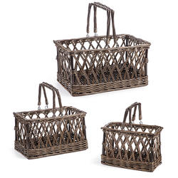 Natural Willow Basket Set