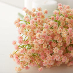 Real Touch Blush Pink Artificial Baby's Breath Bush