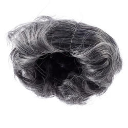 Antina's Grey Wig With Side Part
