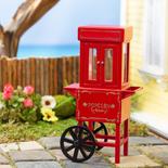 Dollhouse Miniature Old Fashioned Red Popcorn Machine