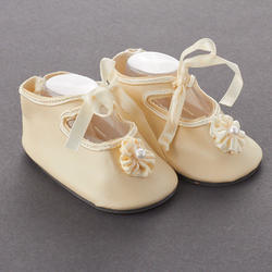 Tallina's Rosette Baby Doll Shoes