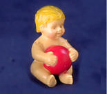 Miniature Baby Boys with Ball