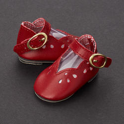 Tallina's Red Dressy Style Doll Shoes
