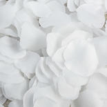 White Silk Rose Petals