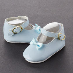 Tallina's Blue Patent Leather Mary Jane Doll Shoes