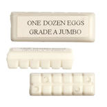 Bulk Dollhouse Miniature White Egg Cartons