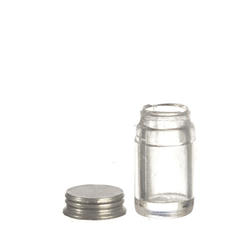 Bulk Dollhouse Miniature Clear Unlabeled Canning Jars