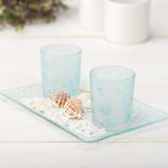 Seashell Candle Holders with Tray