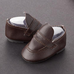 Tallina's Brown Penny Loafer Doll Shoes