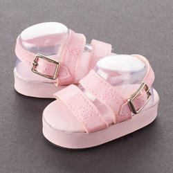 Tallina's Pink Platform Sandal Doll Shoes