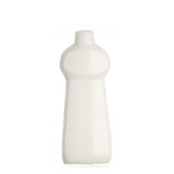 Dollhouse Miniature White Unlabeled Cleaner Bottles