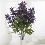 Purple Artificial Starflower Bush