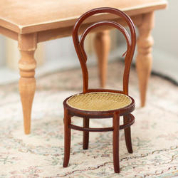 Dollhouse Miniature Walnut Circa 1859 Thonet Bentwood Side Chair