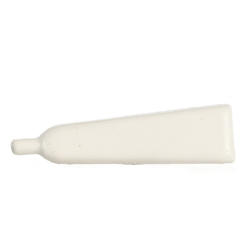 Dollhouse Miniature White Unlabeled Toothpaste Tubes
