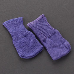 Purple Cotton Doll Socks