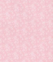 Dollhouse Miniature Reverse Pink Tiffany 3pc Wallpaper