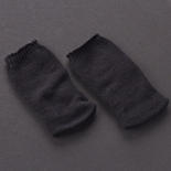 Tallina's Black Cotton Doll Socks