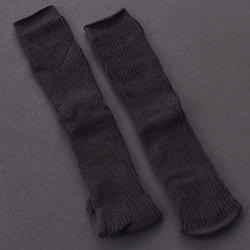 Tallina's Black Doll Socks