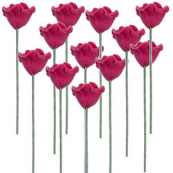 Miniature Rose Pink Rose Stems