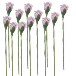 Miniature Lavender Rose Stems