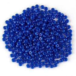 Opaque Blue Itsy-Bitsy Pony Beads