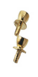 Dollhouse Miniature Brass Knob Sets