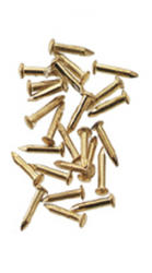 Dollhouse Miniature Brass Pin Nails