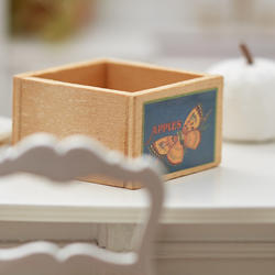 Dollhouse Miniature Empty Fruit Crate