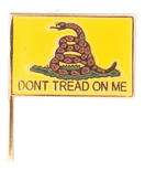 Don't Tread On Me Flag Pin