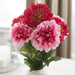 Pink and Beauty Artificial Peony Bush