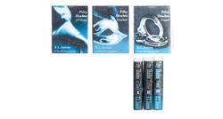 Dollhouse Miniature Fifty Shades Book Trilogy