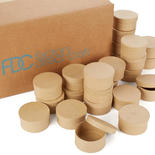 Bulk Small Round Paper Mache Boxes