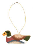 Dollhouse Miniature Flat Back Duck Ornament