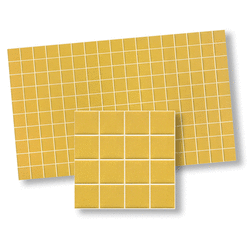 Dollhouse Miniature Plain Yellow Wall Tiles