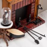 Doll House Miniature Fireplace Set