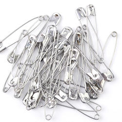 Silver Metal Safety Pins