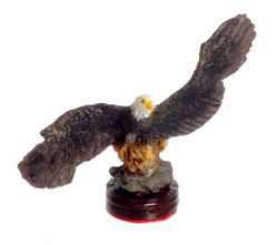 Dollhouse Miniature Eagle Statue