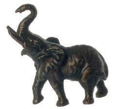 Dollhouse Miniature Elephant Statue