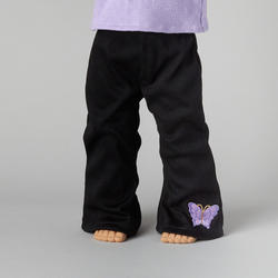 Tallina's Lavender Knitted Bell Bottom Pants