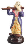 Dollhouse Miniature Clown Flute Player Figurine