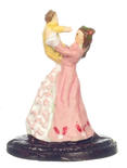 Dollhouse Miniature Mother and Child Statue