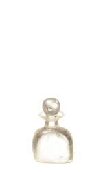 Dollhouse Miniature Clear Bottle