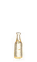 Dollhouse Miniature Yellow Bottle