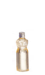 Dollhouse Miniature Yellow Bottle