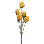 Yellow Artificial Thistle Flower Stem